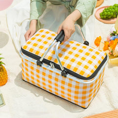 Foldable Insulated Picnic Basket