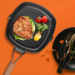 Foldable Handle Grill Pan-20cm