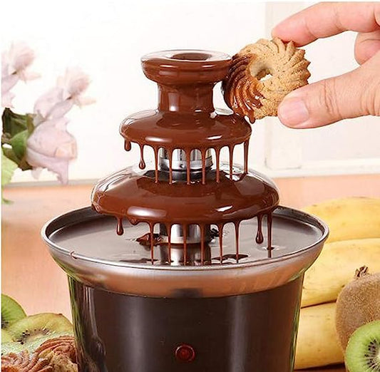 Mini three-Layer Chocolate Fountain