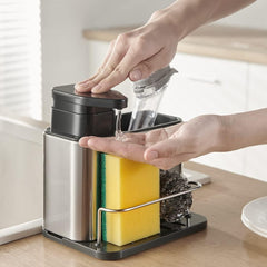 Soap Dispenser 3-in-1 Sponge Holder