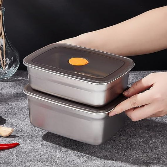 Stainless Steel 4 Pcs Food Container