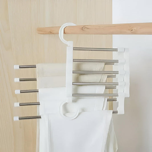 5 in 1 Stainless Steel Foldable Hanger