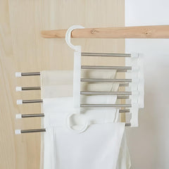 5 in 1 Stainless Steel Foldable Hanger