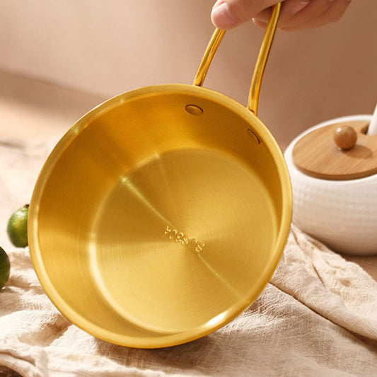 Stainless Steel Golden Rice Bowl