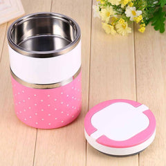 Double Layer Stainless Steel Airtight Lunch Box