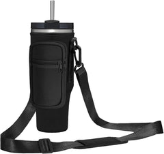 Water Bottle Carrier Bag with Phone Pocket