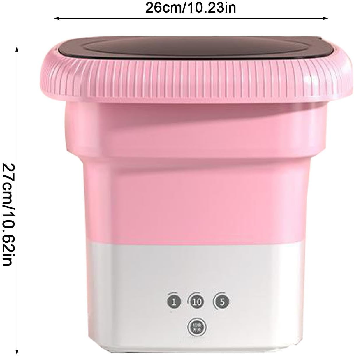 Foldable Washing Machine-Pink