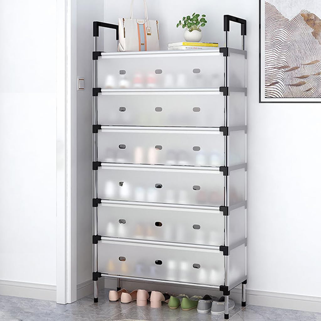 7 Layer Metal Shoe Organizer Rack