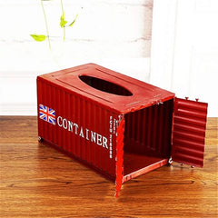 Metal Tissue Box (Container Shaped)