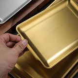 Golden Rectangle Serving Tray (40*24)
