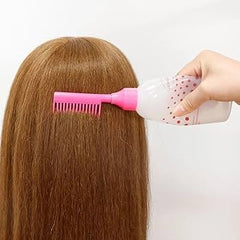 Hair Dye Comb Bottle
