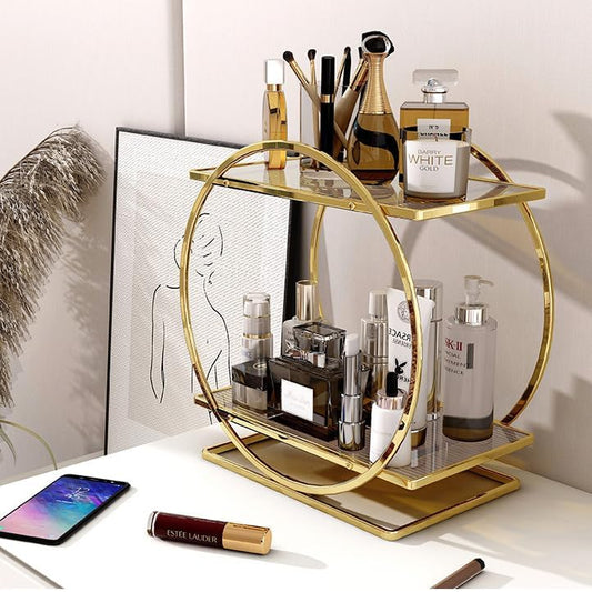 2 Tier Makeup Organizer Rack