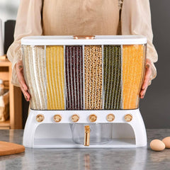 6 Grids Cereal Beans Dispenser