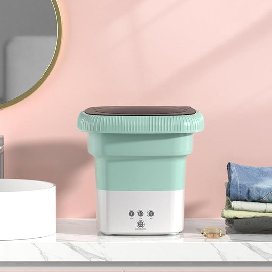 Foldable Washing Machine-Green