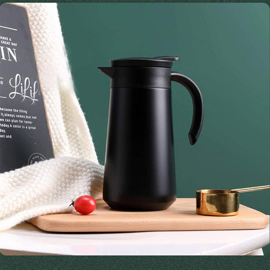 Double Walled Vacuum Thermos-Black