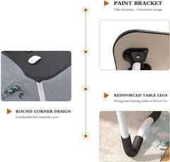Portable Folding Laptop Table-Black