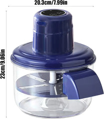 Rechargeable Electric Fruit Peeler-Blue D2