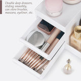 Makeup Desk Organizer With Drawers