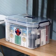 Transparent Medicine Storage Box