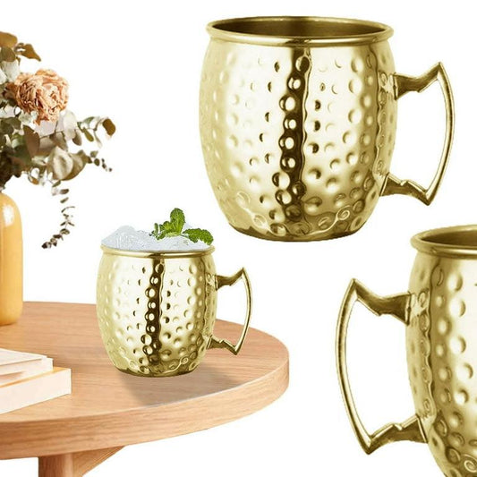 Stainless Steel Mug-Golden