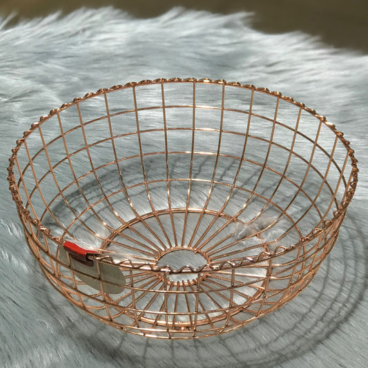 Round Fruit Basket-Copper