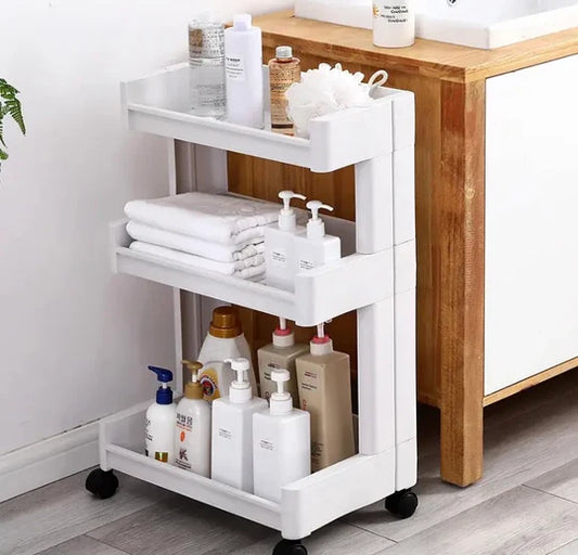3 Tier Multifunctional Storage Trolley