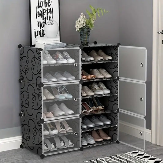 Double Cabin Shoe Storage Rack