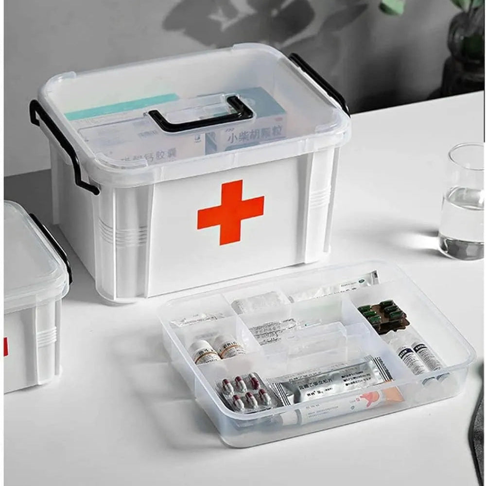 First Aid Kit Portable Emergency Box Medicine