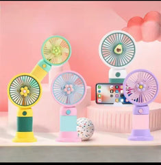 3-Speed Mini Rechargeable Fan