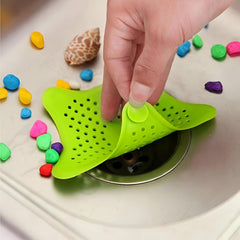3 Pcs Silicone Drain Set(Star Shaped)