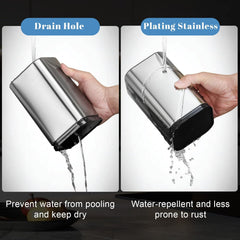 Stainless Steel Sqaure Utensil Holder