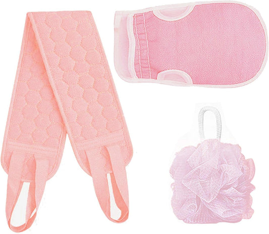 3 in 1 Bath Belt Set-Pink