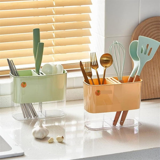Acrylic Thickened Cutlery Holder