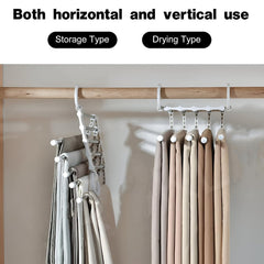 5 in 1 Stainless Steel Foldable Hanger