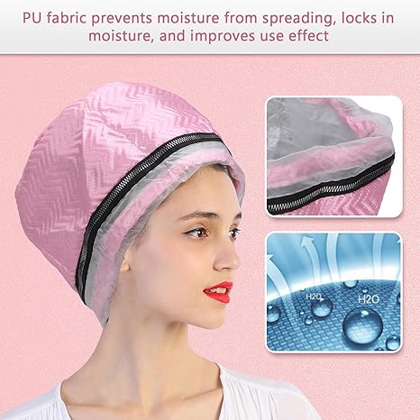 Washable Heating Cap for Oil & Scalp Therapy