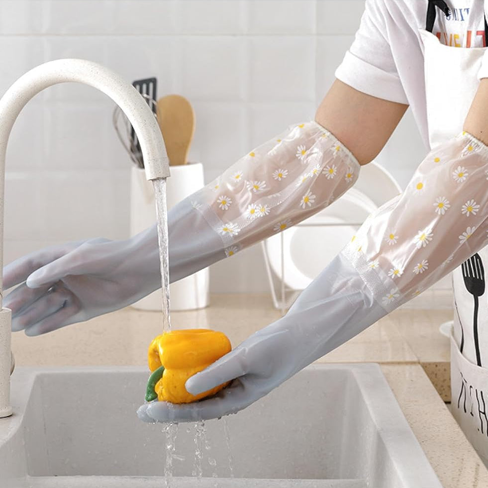 Long Sleeve Dishwashing gloves