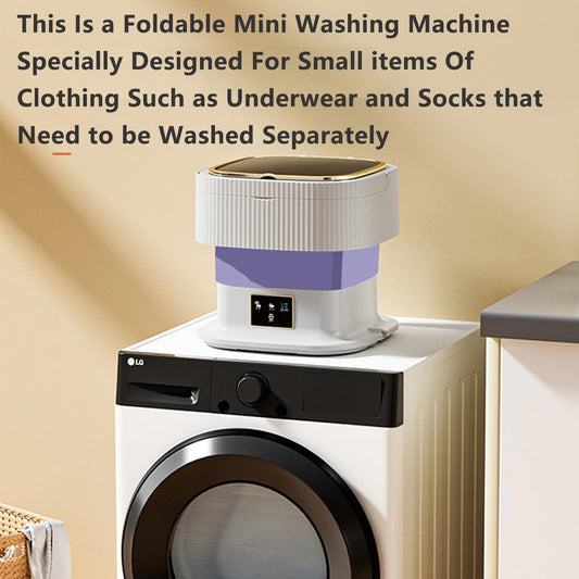 Large Capacity Laundry Washer-Purple