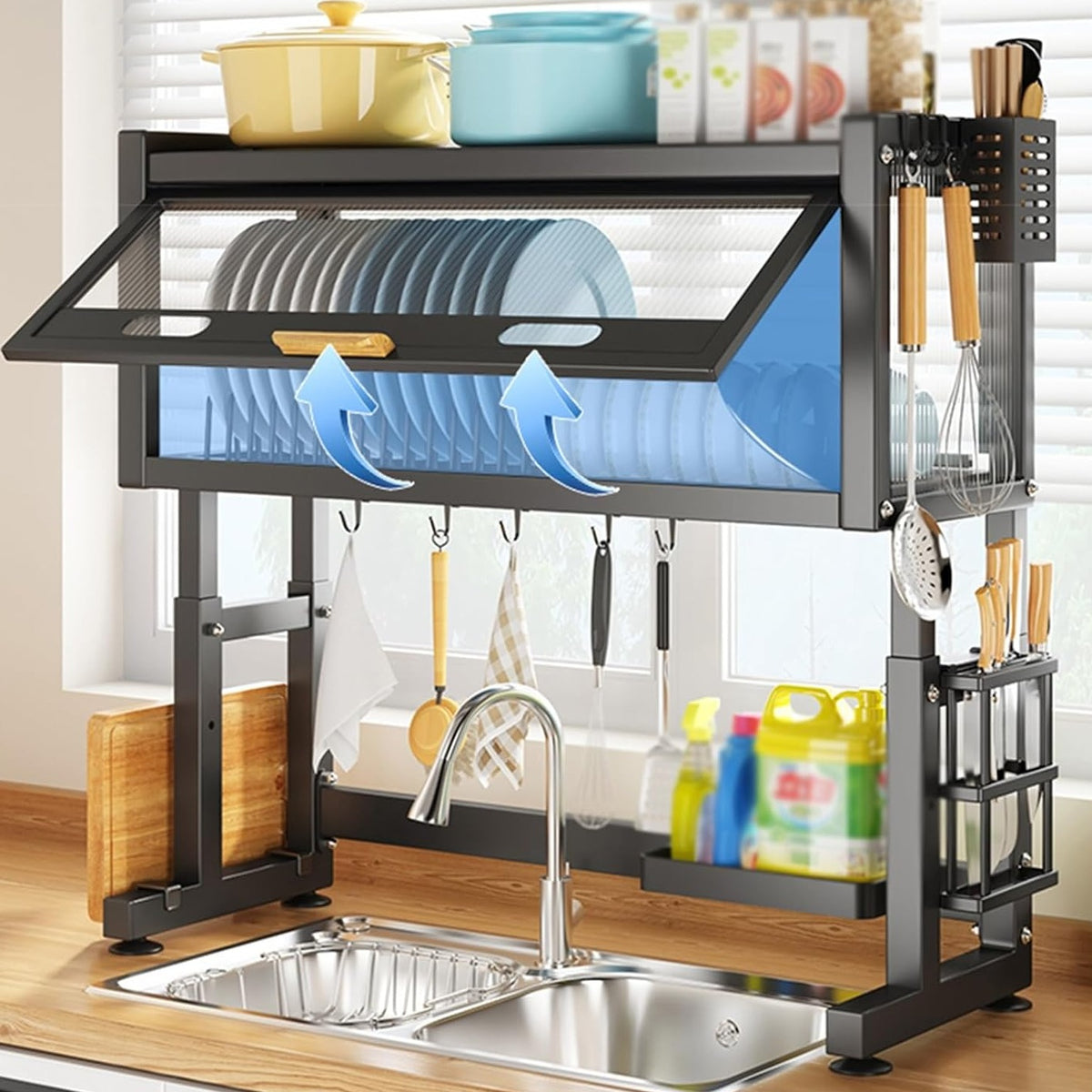 Over The Sink Dish Drying Rack (Large)