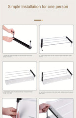 6 Layer Metal Shoe Organizer Rack