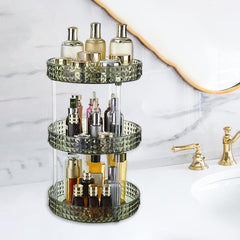 3 Layer Cosmetic Storage Organizer-Green