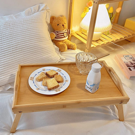 Foldable Bamboo Coffee Table