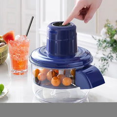 Rechargeable Electric Fruit Peeler-Blue D2