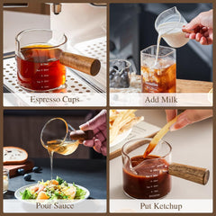 Multifunctional Glass Measuring Cup