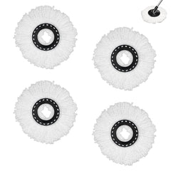 360° Spin Round Mop Head-1Pc