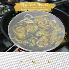 Stainless Steel Mesh Splatter Screen-25cm