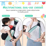 3D Quick Dry Thick Shoulder Straps Baby Sling Wrap