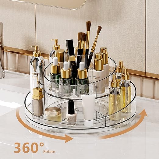 Makeup Organizer 360° Rotating Storage Organizer