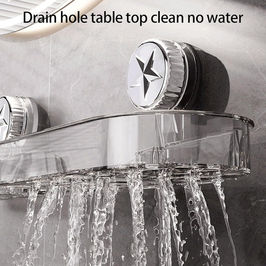 Space Saving Suction Cup Storage Rack