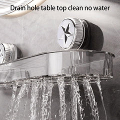 Space Saving Suction Cup Storage Rack
