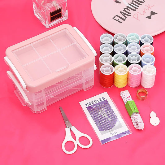 Portable Double Layer Sewing Kit